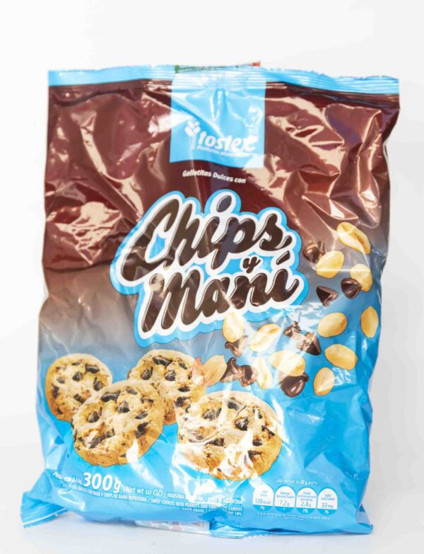 Galletitas Tostex Chips Y Mani X300G