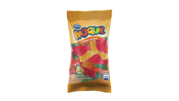 Gomitas Mogul Ácidas Rodajas X 50 G