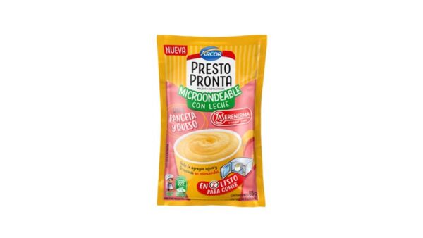 Polenta Presto Pronta Panceta Y Queso Para Microondas X65G