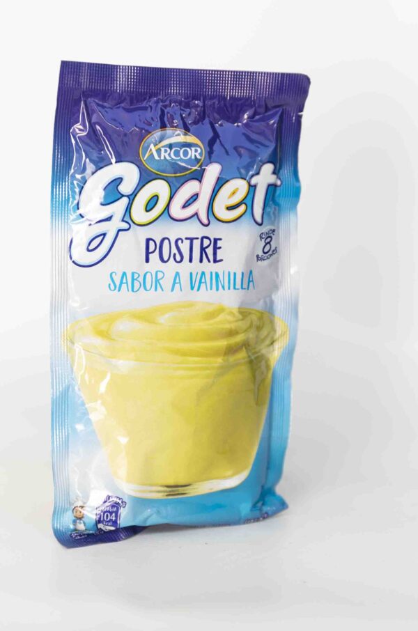 Godet Postre Sabor A Vainilla X 70 Grs