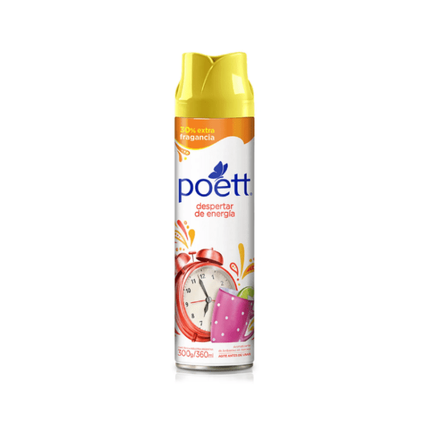 Desodorante  Ambiente Poett Despertar De Energia X 300 Gr
