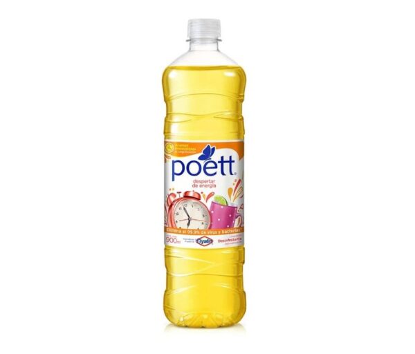 Desodorante De Pisos Poett Despertar De Enegia 900Ml