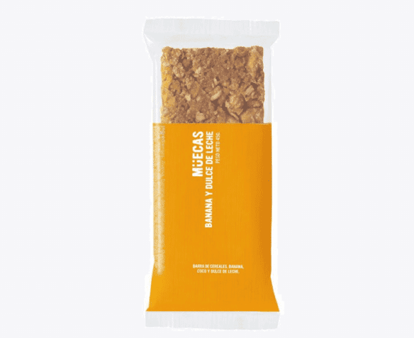 Barritas De Cereal Muecas Banana Y Dulce De Leche 45G