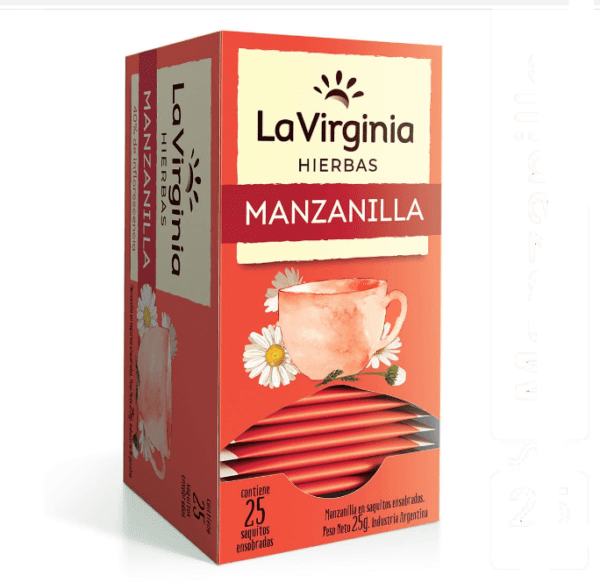 Te La Virginia Hierbas Manzanilla X 25 Saq
