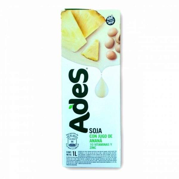 Jugo Ades Sabor Anana X1L