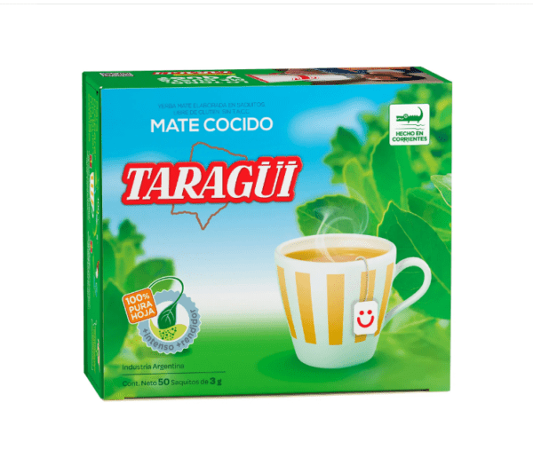 Mate Cocido Taragui 50 Saquitos