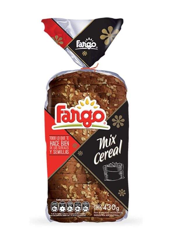 Pan Negro Fargo Mix Cereal X 430G