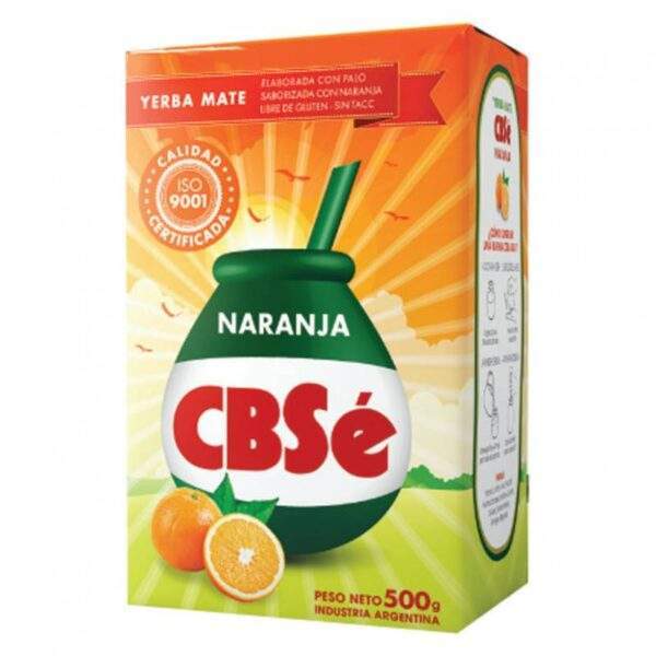 Yerba Cbsé Naranja X500G