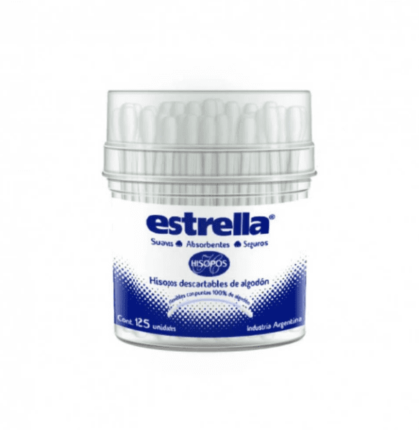 Hisopos Estrella 125 Unidades