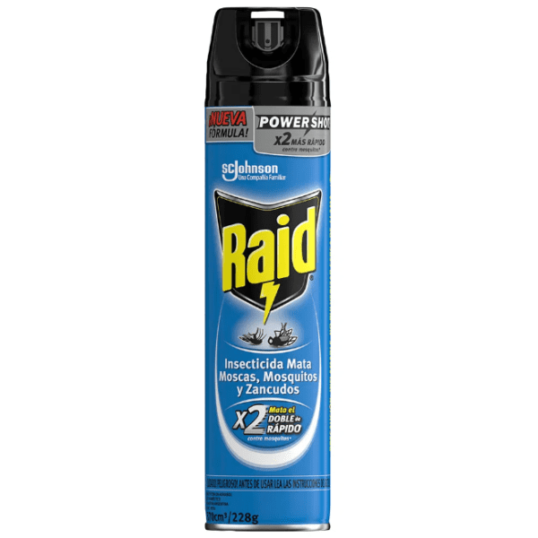 Insecticida Raid X2 Mas Rapido X 360 Cm