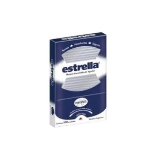 Hisopos Descartables Estrella X 100 Unidad