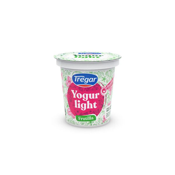 Yogur Tregar Cremoso Light Frutilla X 125 Grs