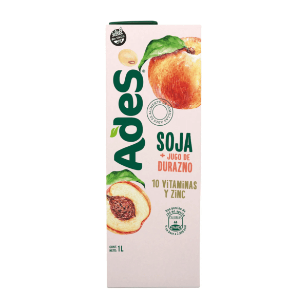 Jugo Ades Sabor Durazno X 1 L