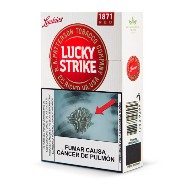 Cigarrillos Lucky Strike Original X 20 Unidades