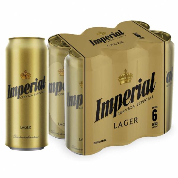 Cerveza Impial Lager Pack X 6