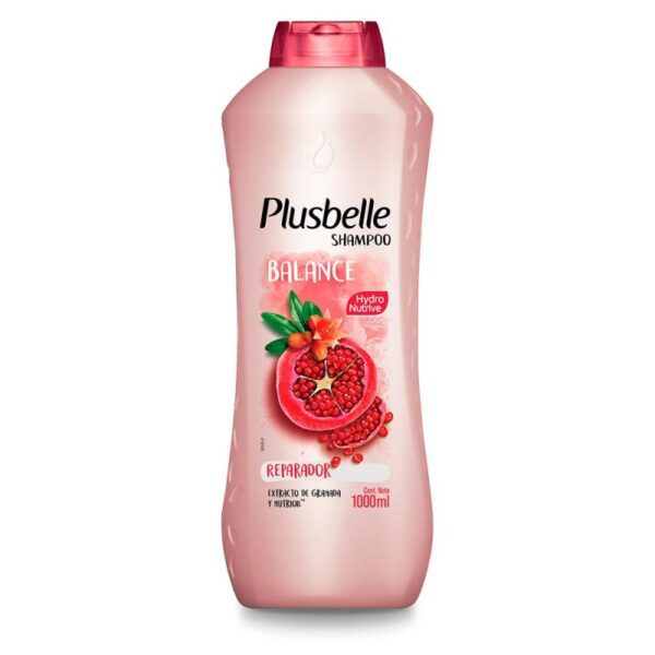 Shampoo Plusbelle Balance Reparador X 1000 Ml