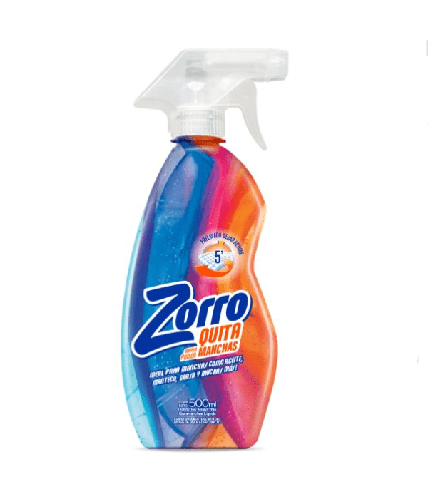 Quitamanchas Liquido Zorro Gatillo X 500 Ml