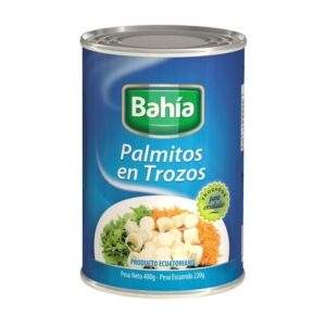 Palmitos En Trozos Bahia X 400 Gr