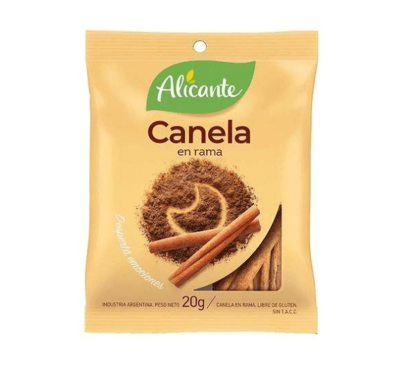 Canela En Rama La Virginia X 20 Gr Sin T.A.C.C