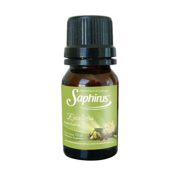 Aceite Esencial Saphirus Aroma Eucaliptus X 10 Ml