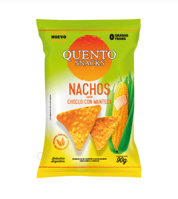 Nachos Sabor Choclo Con Manteca