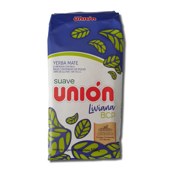 Yerba Union Suave Liviana X 500 Gr Sin T.A.C.C