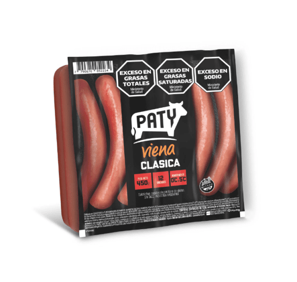 Salchichas Paty Viena X 12 Unidades