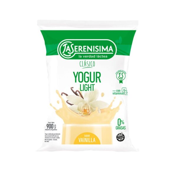 Yogur Ls Light Sabor Vainilla X900
