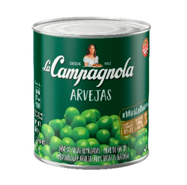 Arvejas La Campagnola Secas Remojadas X 300 Gr Sin T.A.C.C