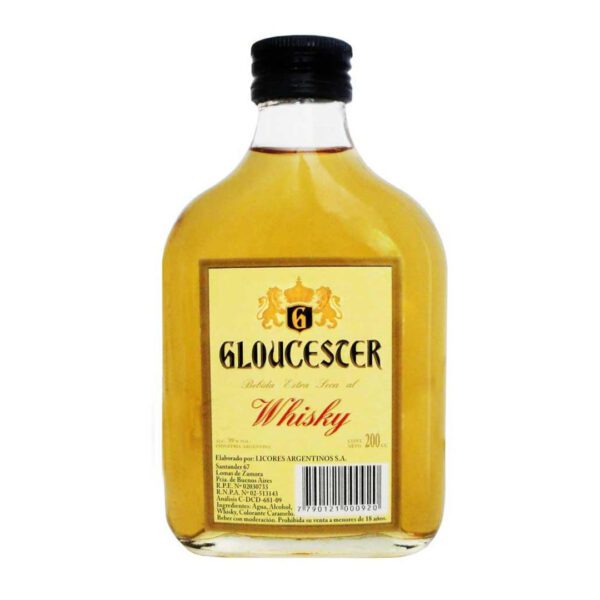 Whisky Gloucester Petaca X 200 Ml