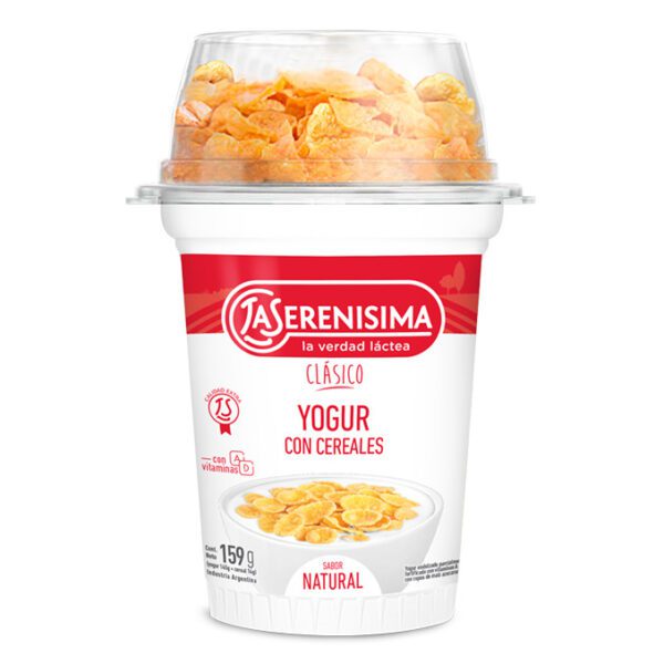 Yogurisimo La Serenisima Clasico Con Cereales X 159 Gr