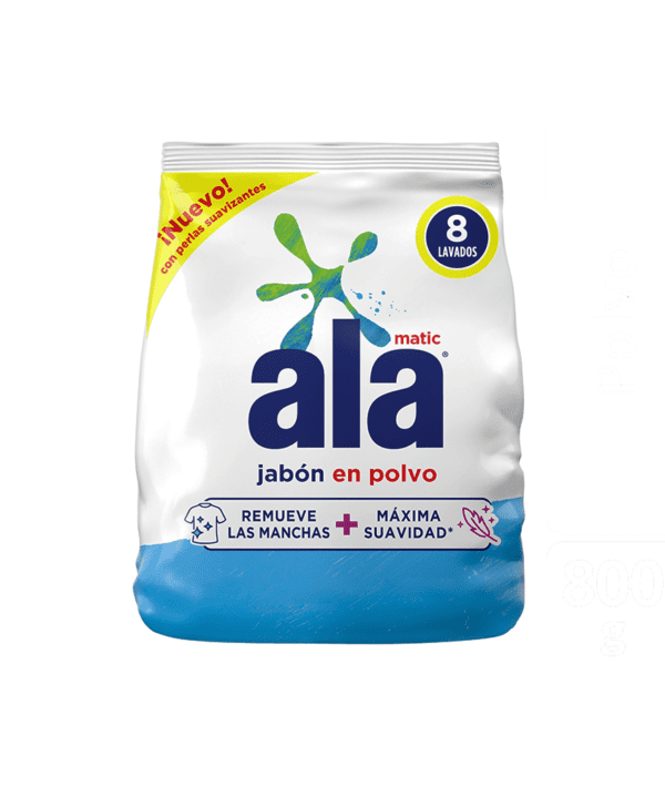 Jabon En Polvo Ala Matic X 800 Gr