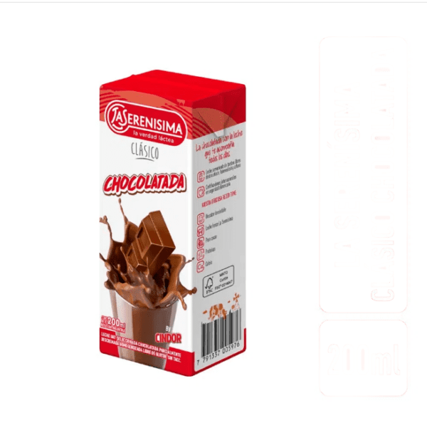 Leche Chocolatada La Serenisima X 200 Ml