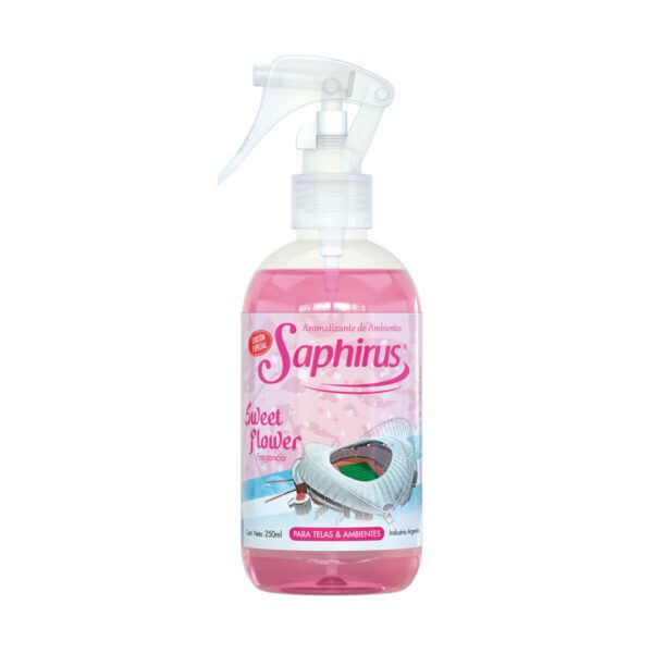 Aromatizante Textil Saphirus Sweet Flowers X 250 Ml