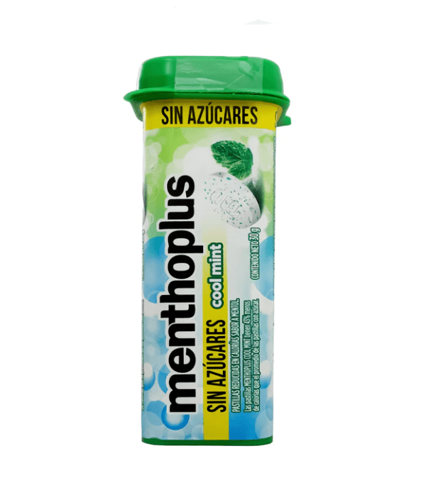 Pastillas Menthoplus Cool Mint Sin Azucares X 30 Gr