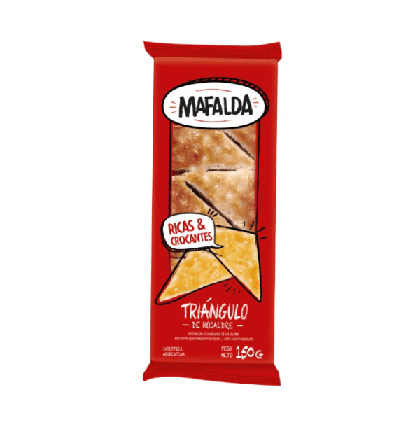 Triangulitos De Ojaldre Mafalda X 150 Gr