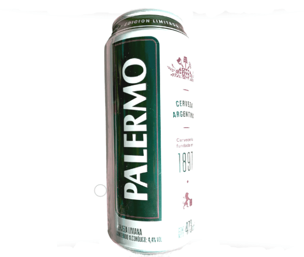 Cerveza Palermo En Lata X 473 Ml
