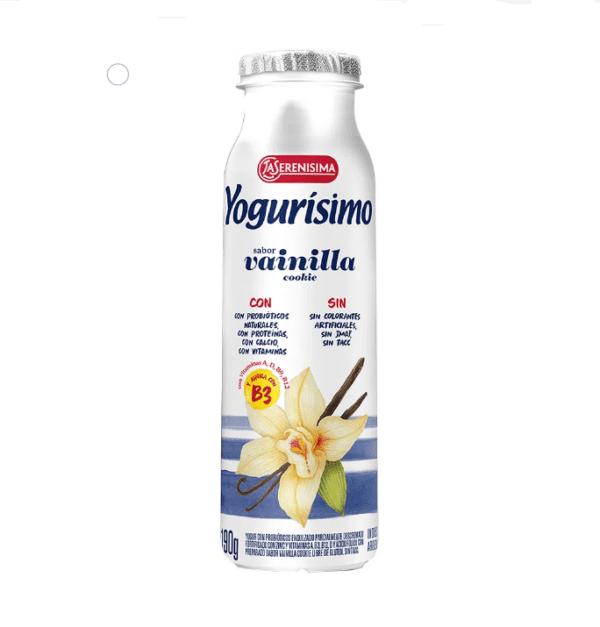Yogurisimo Bebile Sabor Vainilla Cookie X 190 G