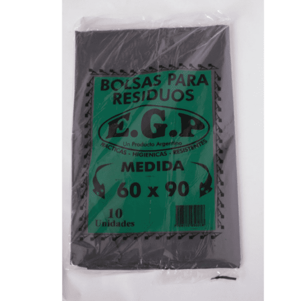 Bolsas De Residuo E.G.P 60 X 90