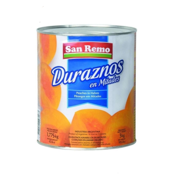 Durazno San Remo Lata X820G