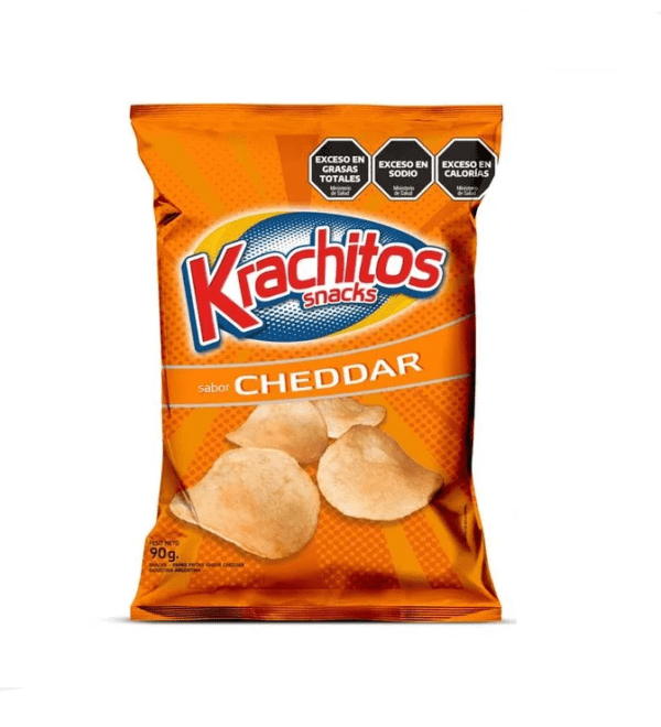 Snacks Krachitos Sabor Cheddar X 90 G