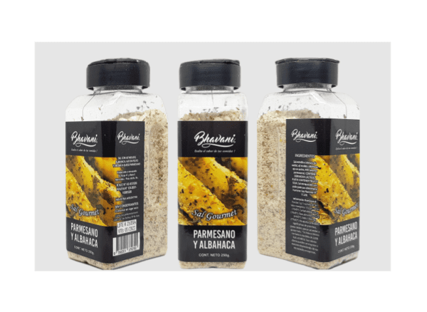 Sal Gourmet Parmesano Y Albahaca X250G