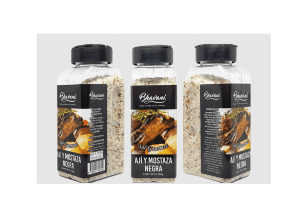 Sal Gourmet Aji Y Mostaza Negra X250G