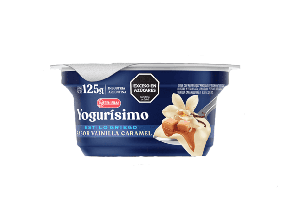 Yogurisimo Estilo Griego Sabor Vainilla Caramel X 125 G Sin Tacc