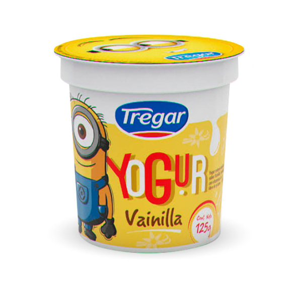 Yogur Cremoso Tregar Sabor Vainilla X125G