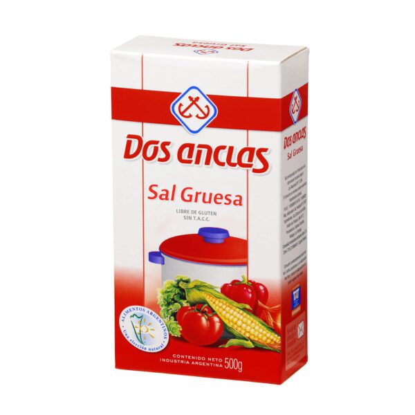 Sal Gruesa Dos Anclas X 1 Kg Sin Tacc