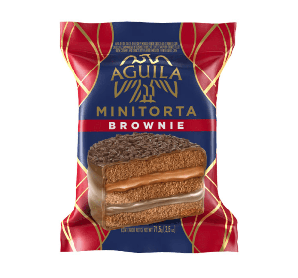 Alfajor Aguila Minitorta Brownie X 71.5 G