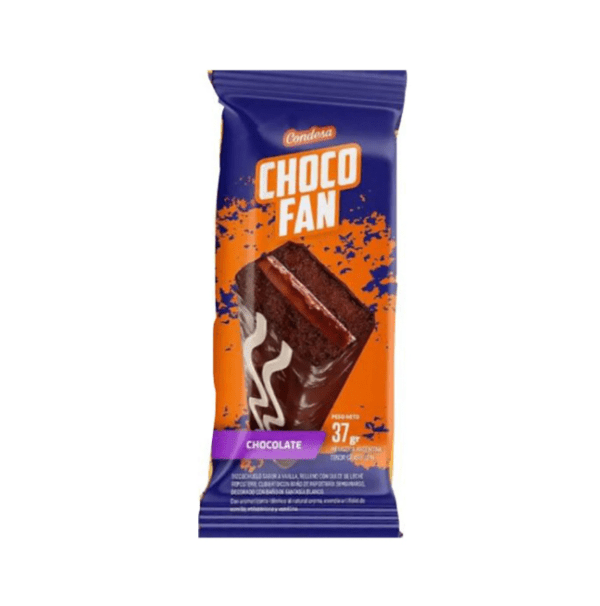 Bizcochuelo Choco Fan Chocolate X37 G