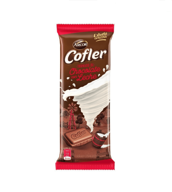 Chocolate Con Leche Cofler X 100 Gr
