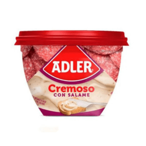 Queso Untable Adler Cremoso Sabor Salame X190 Gr